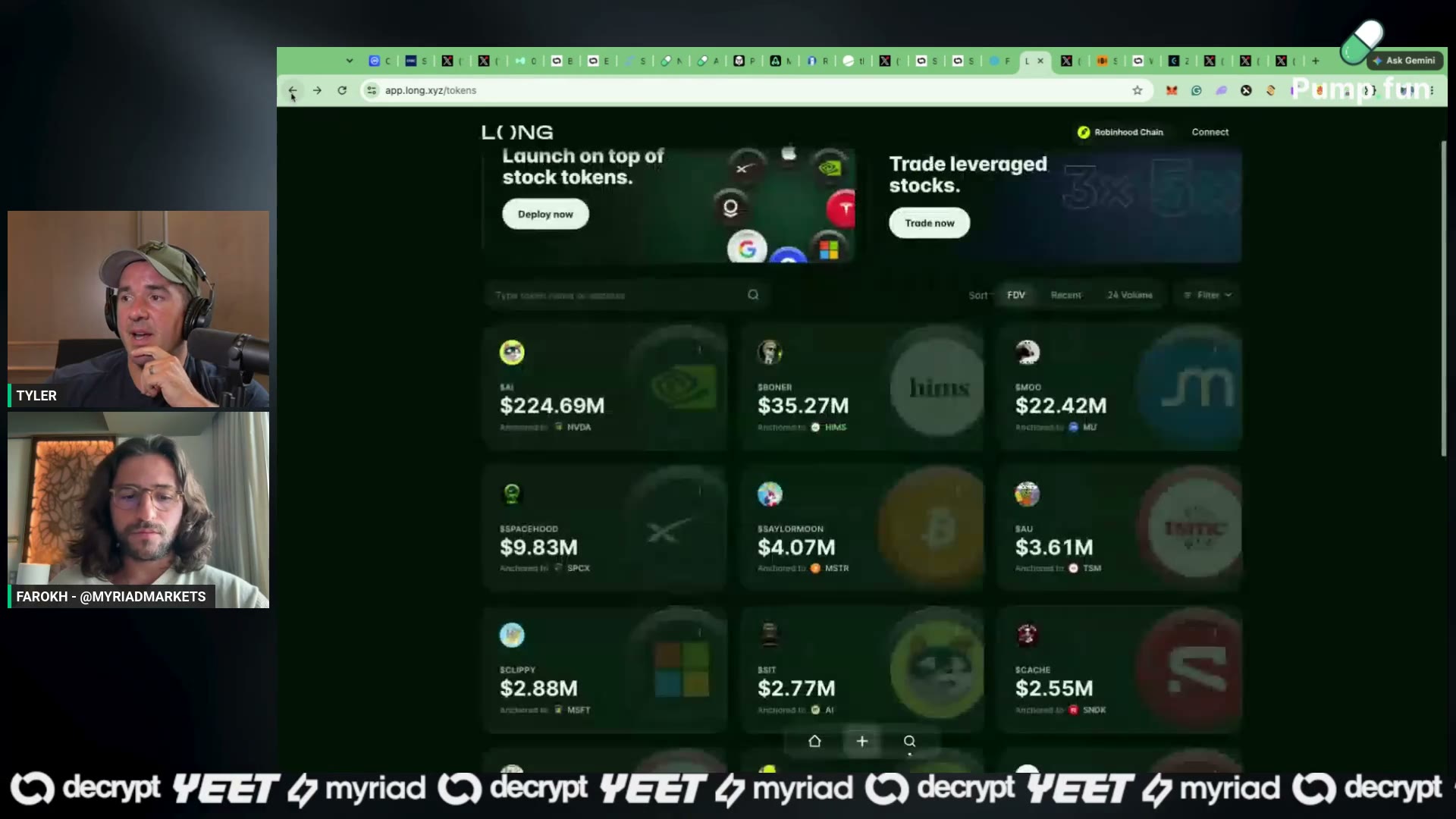 The AI ecosystem leader board on stream: 'this is a look at the leader'
