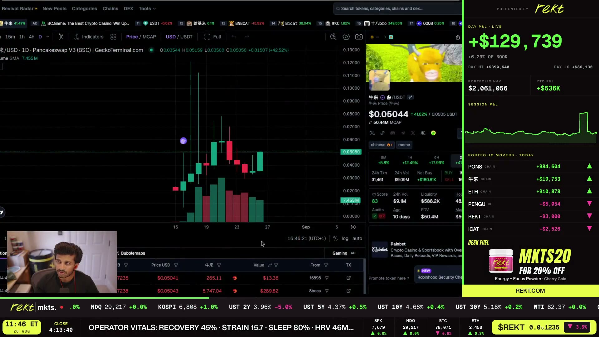The ink-ecosystem coin he exited