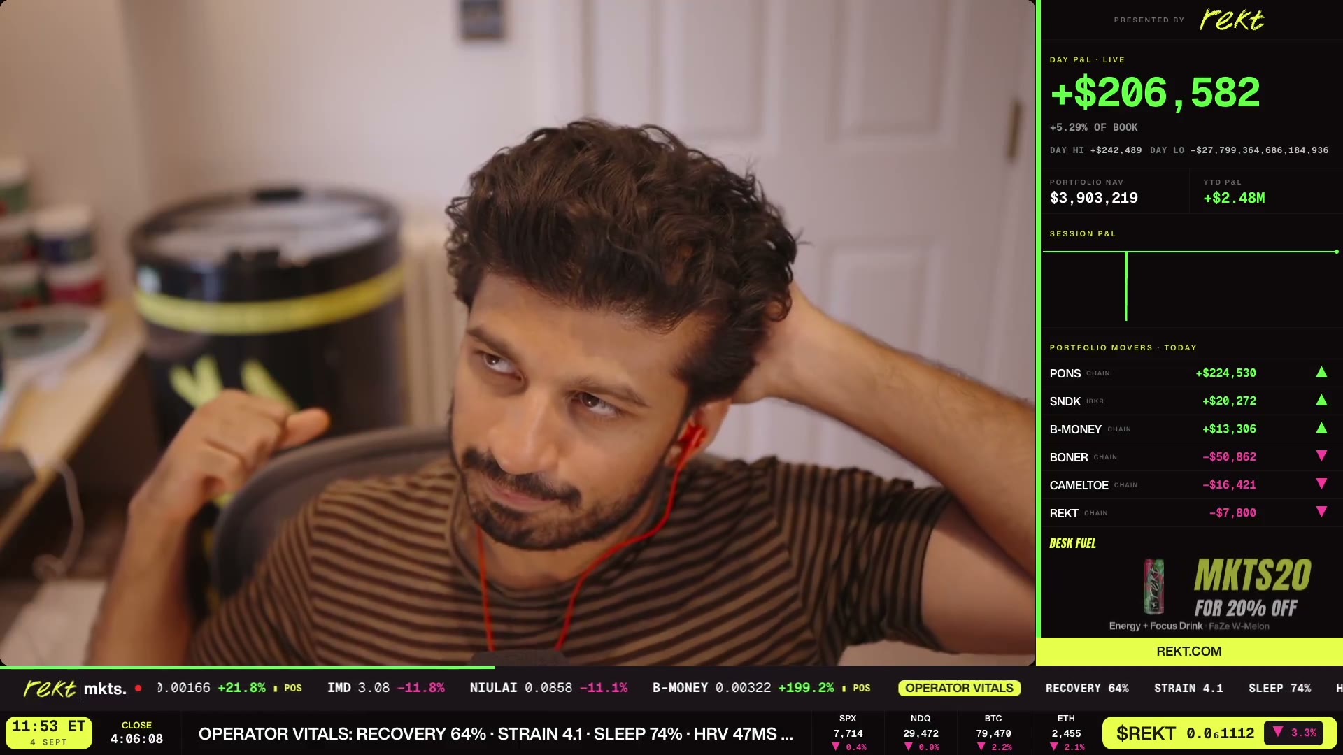 The bridge discussion mid-stream
